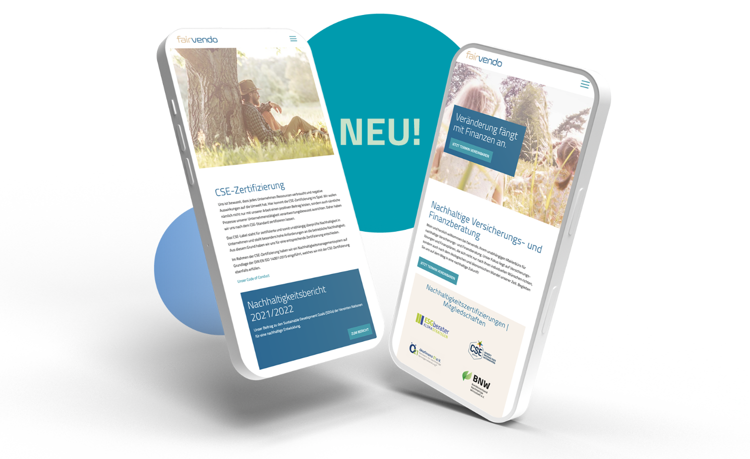 Web-Design – Responsive für fairvendo Web-Design - Responsive für fairvendo