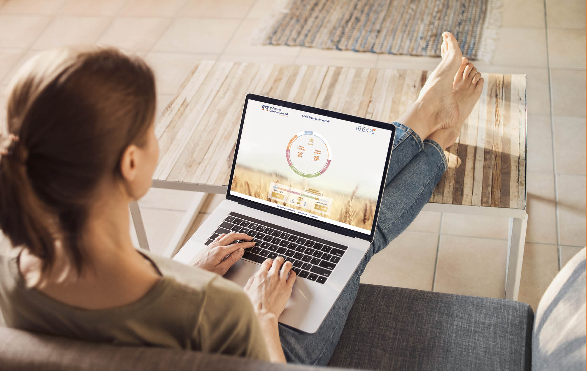 Online-Konfigurator für Volksbank Hausbank-Modell